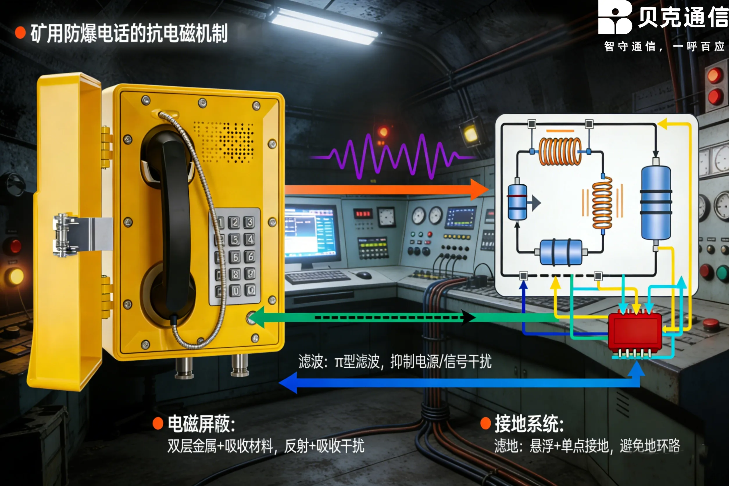 EMC and Environmental Adaptability of Mining Explosion-proof Telephones