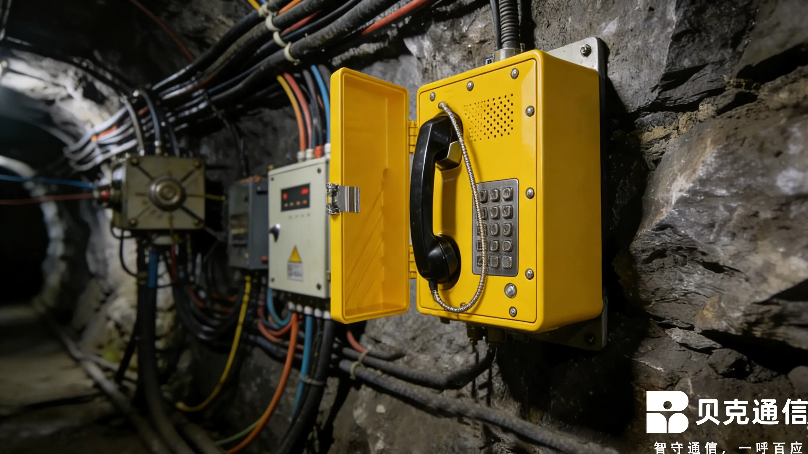Explosion-proof telephones are widely used in the coal mining industry