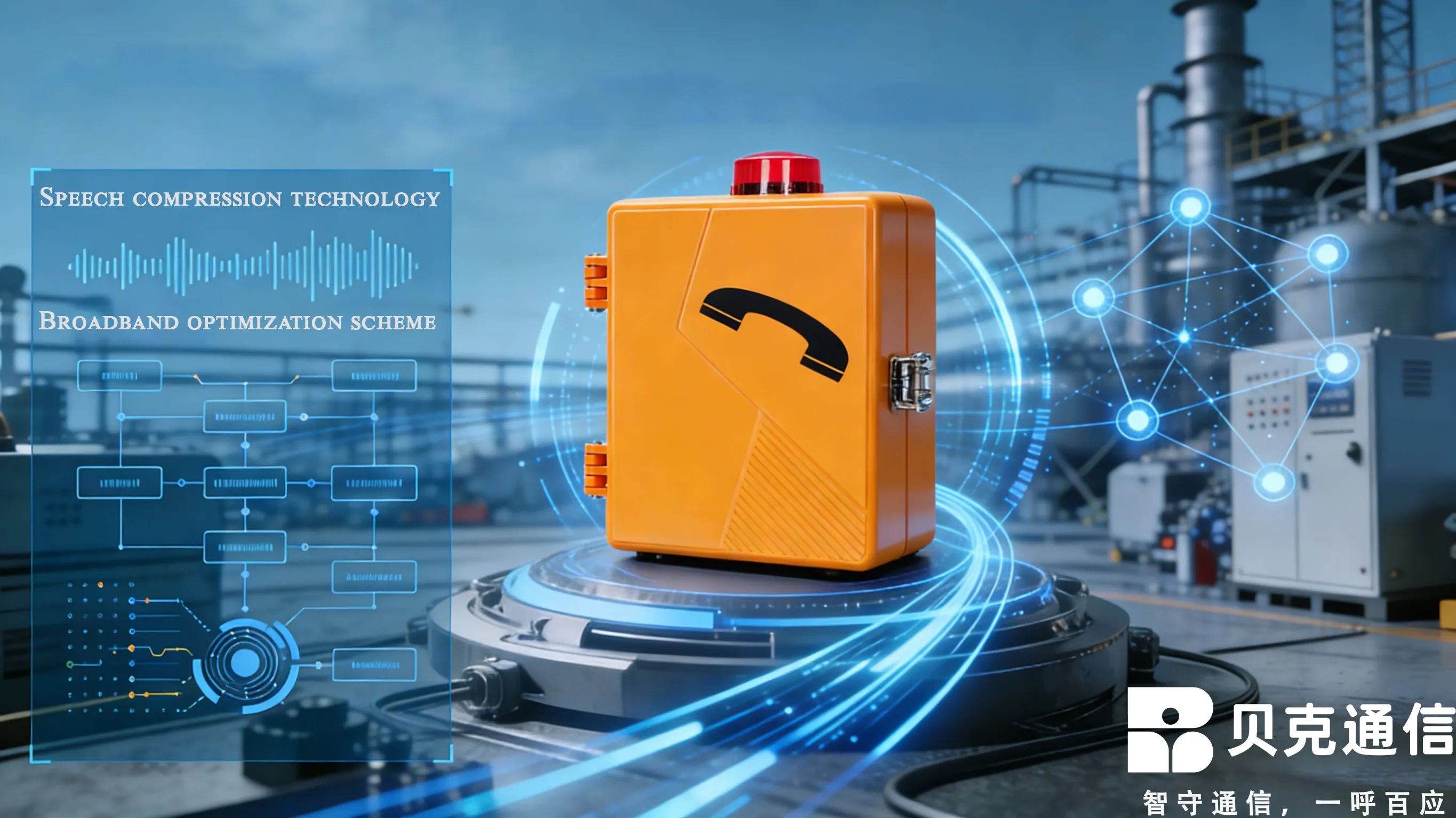 Voice Compression Algorithms and Bandwidth Optimization in Industrial Telephones