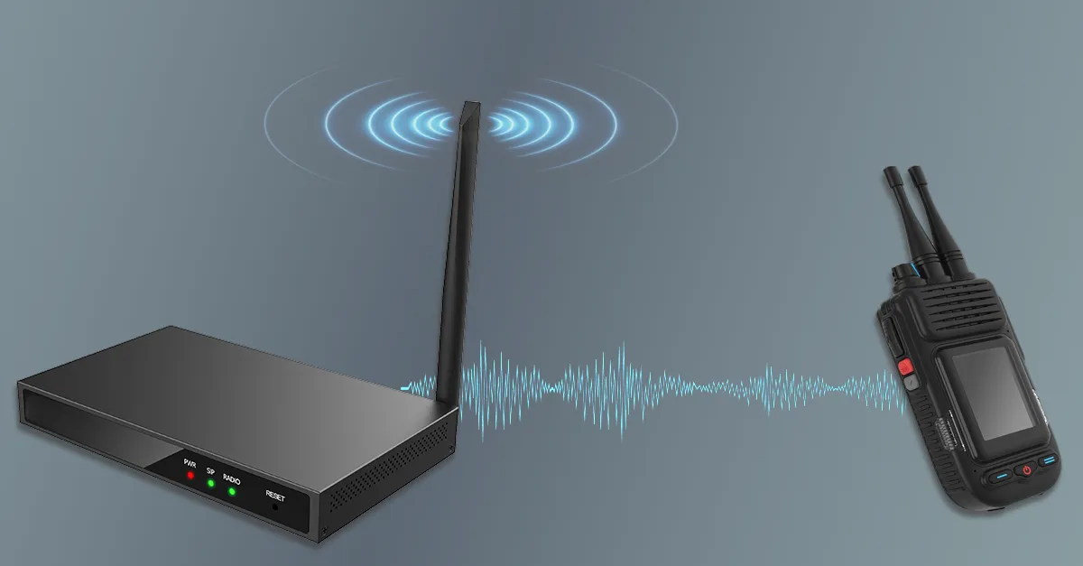 Real-Time Radio over IP Transmission