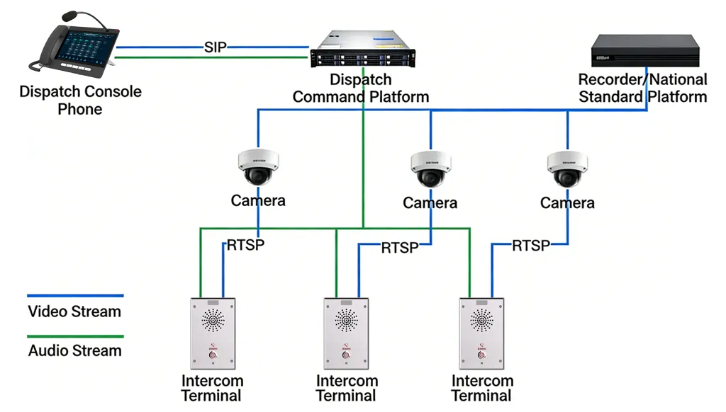 Networking Without Video Access Gateway
