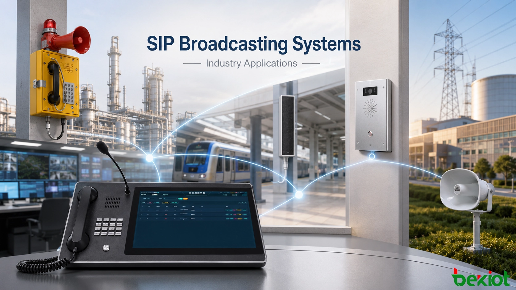 Where Are SIP Broadcasting Systems Used? Industry Applicatio