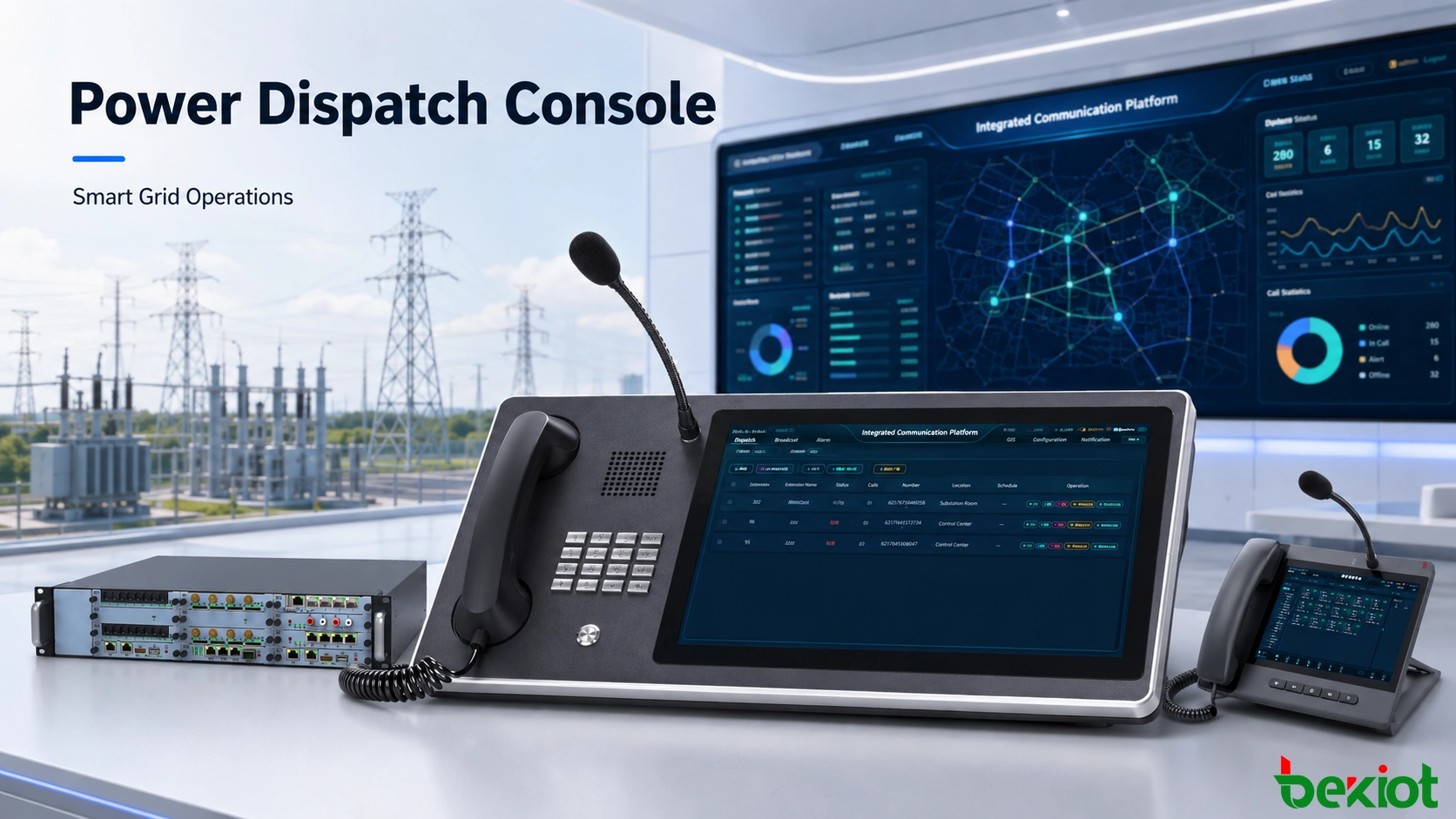 Power System Dispatch Console Solution: Architecture, Functi