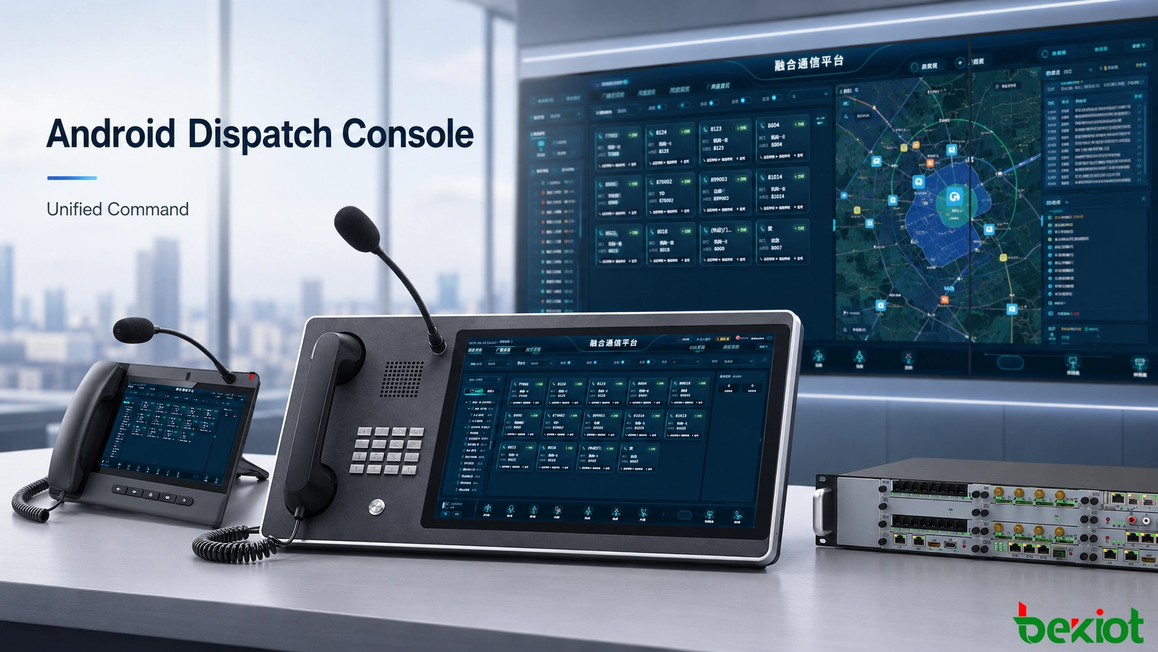 Android Dispatch Console Solution for Unified Command and Co