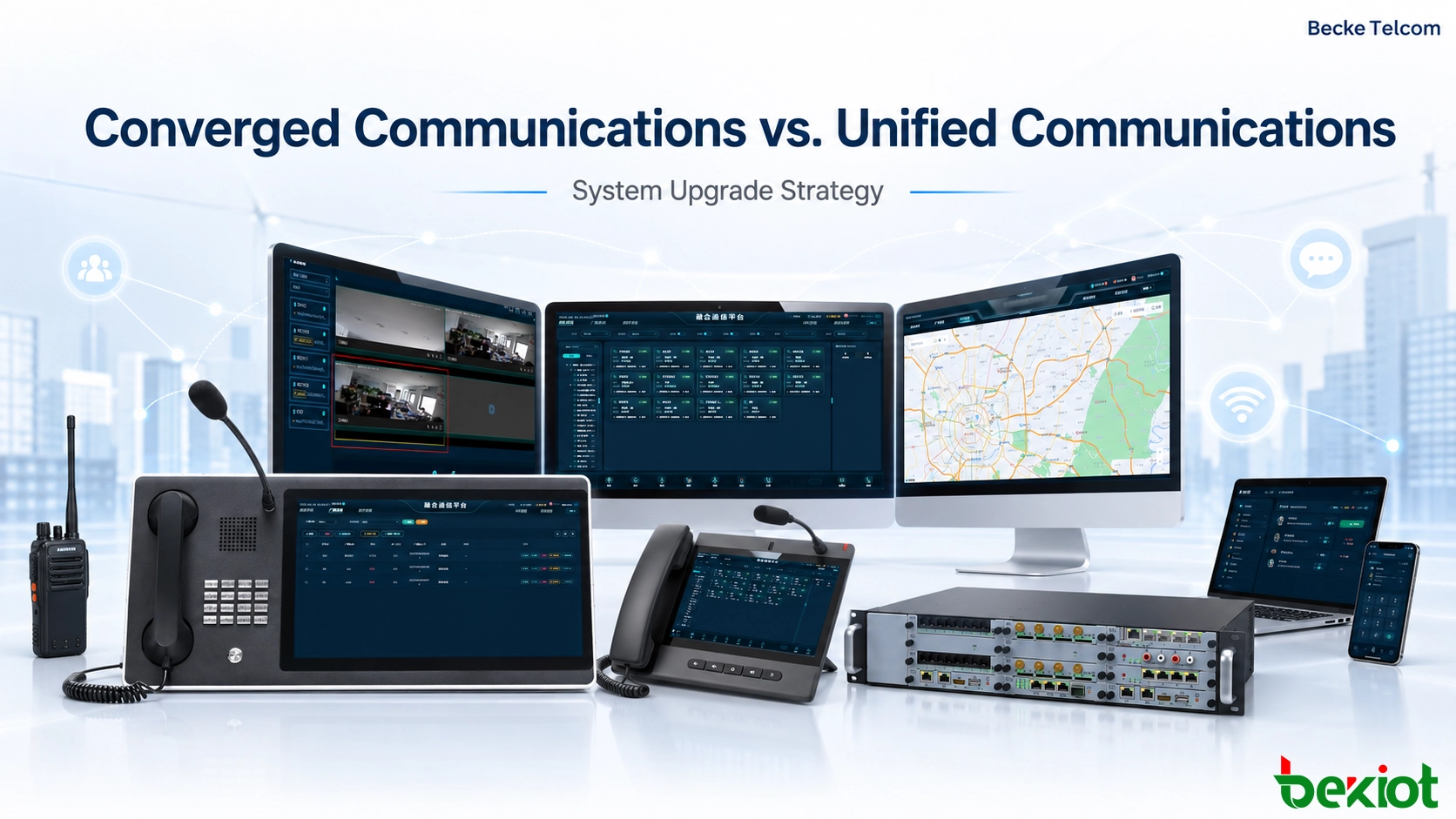 Converged Communications vs. Unified Communications: Differe