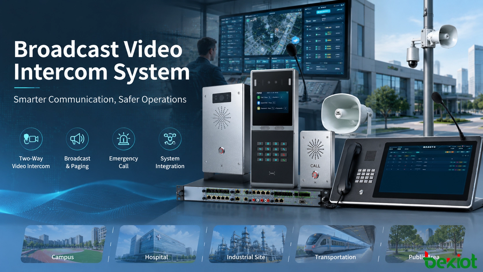 Broadcast Video Intercom System: How It Works and Where It I