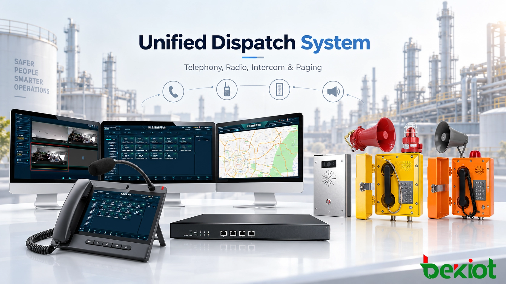 How Does a Unified Dispatch System Integrate Multiple Commun